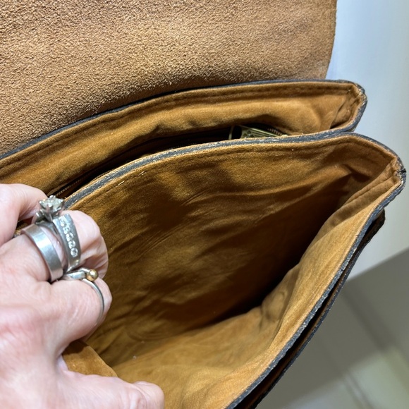 Patricia Nash First Bloom Leather Balluri Flap Crossbody bag - Picture 12 of 16